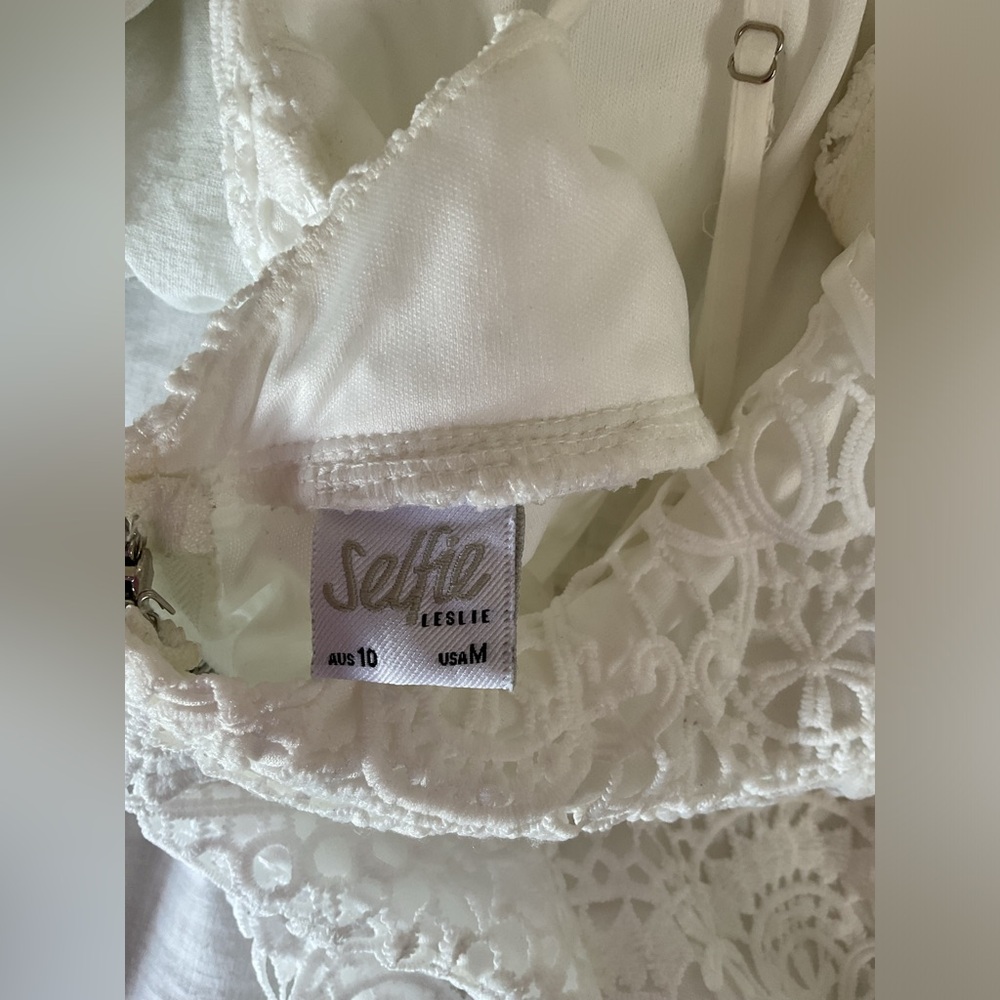 Selfie Leslie White Bridal Shower Dress - Picture 5 of 5